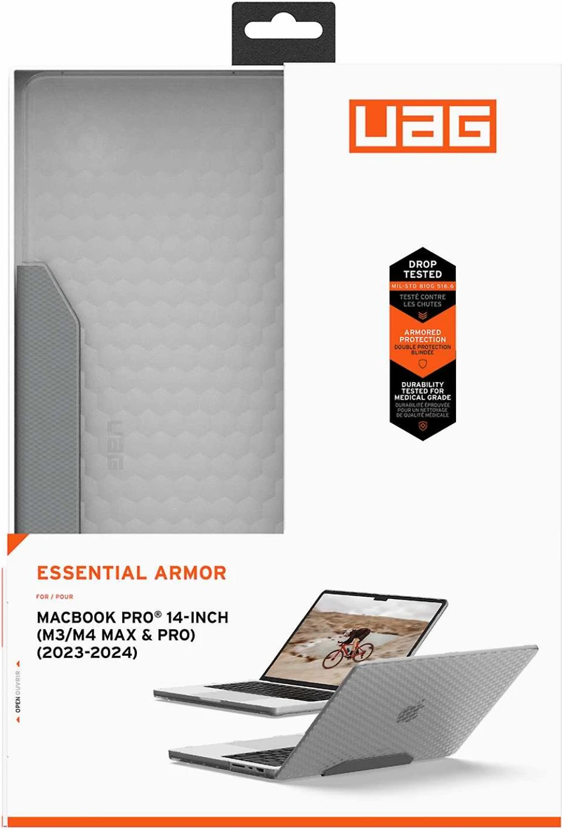 MacBook Pro 14-in M3/M4  UAG Essential Armor Case - Ice