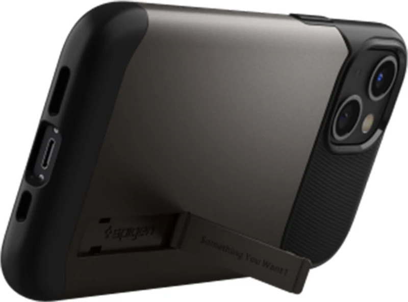 Spigen - iPhone 13 mini - Slim Armor Case - Gunmetal