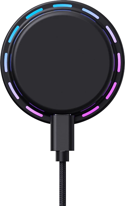 Lucid Charge Wireless Charger Black Multi-Color