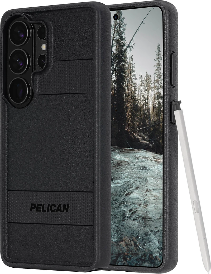 Samsung Galaxy S26 Ultra Pelican Protector w/Magnet Case - Black