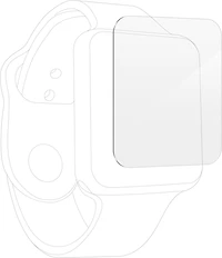 ZAGG - Apple Watch Series 7 (40mm) InvisibleShield Ultra Clear+ Screen Protector
