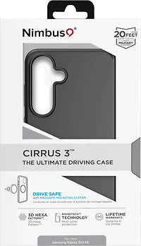 Nimbus9 - Cirrus 3 MagSafe Case for Samsung Galaxy S25 FE - Black
