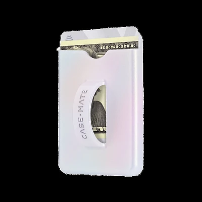 Case-Mate Magnetic Loop Grip Wallet - Soap Bubble