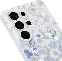 Kate Spade - Étui de protection avec aimant pour Samsung Galaxy S26 Ultra - Bleu Flowerbed