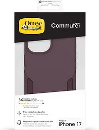 OtterBox 7798299 Étui Commuter MagSafe avec Contrôle de la Caméra Trailhead (Violet) pour iPhone 17