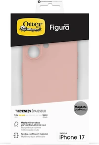 OtterBox 77000622 Étui Figura Rose Fumée pour iPhone 17