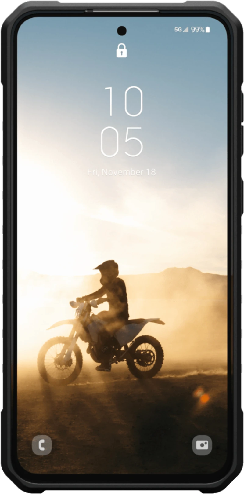 Samsung Galaxy S25 FE UAG Pathfinder Clear MagSafe Case - Ash