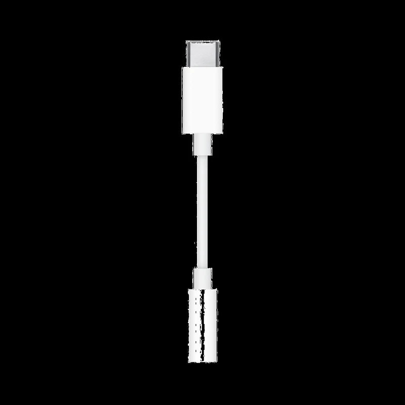 Apple MW2Q3AMA Adaptateur USB-C vers Prise Casque 3.5 mm Blanc