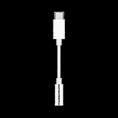 USB-C to 3.5mm Headphone Jack Adapter White