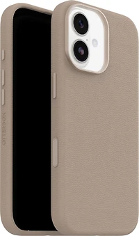 OtterBox 7799024 Étui Symmetry Cactus Leather MagSafe avec Contrôle de la Caméra Cottonwood Glen (Beige) pour iPhone 17