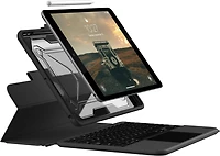 UAG - iPad 10.2" (2019-2021) (7th-9th Gen) Rugged Bluetooth Keyboard w/Trackpad Case - Black