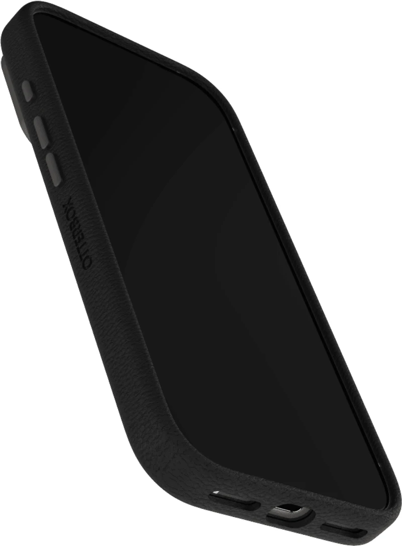 OtterBox 7799044 Étui Symmetry Cactus Leather MagSafe avec Contrôle de la Caméra Noir Ash (Noir) pour iPhone 17 Pro