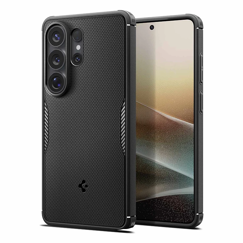 Spigen - Coque Core Armor avec aimants, noir mat, pour Samsung Galaxy S26 Ultra
