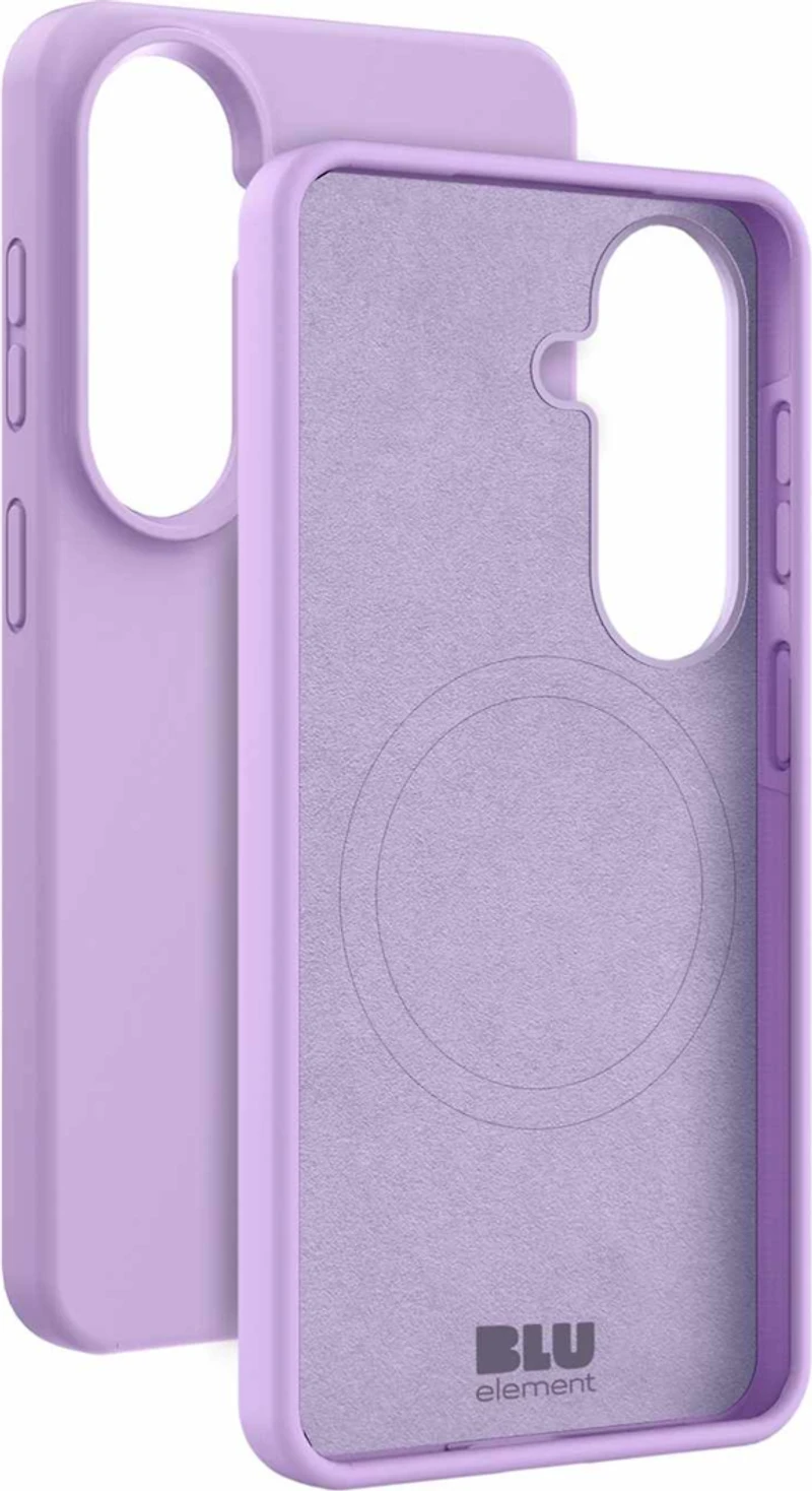 Blu Element BESIS262 Étui en Silicone MagSafe Lavande pour Samsung Galaxy S26