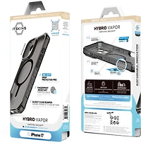 ITSKINS AP7NHBVARSMOK Étui Hybrid_R Vapor MagSafe Smoke pour iPhone 17