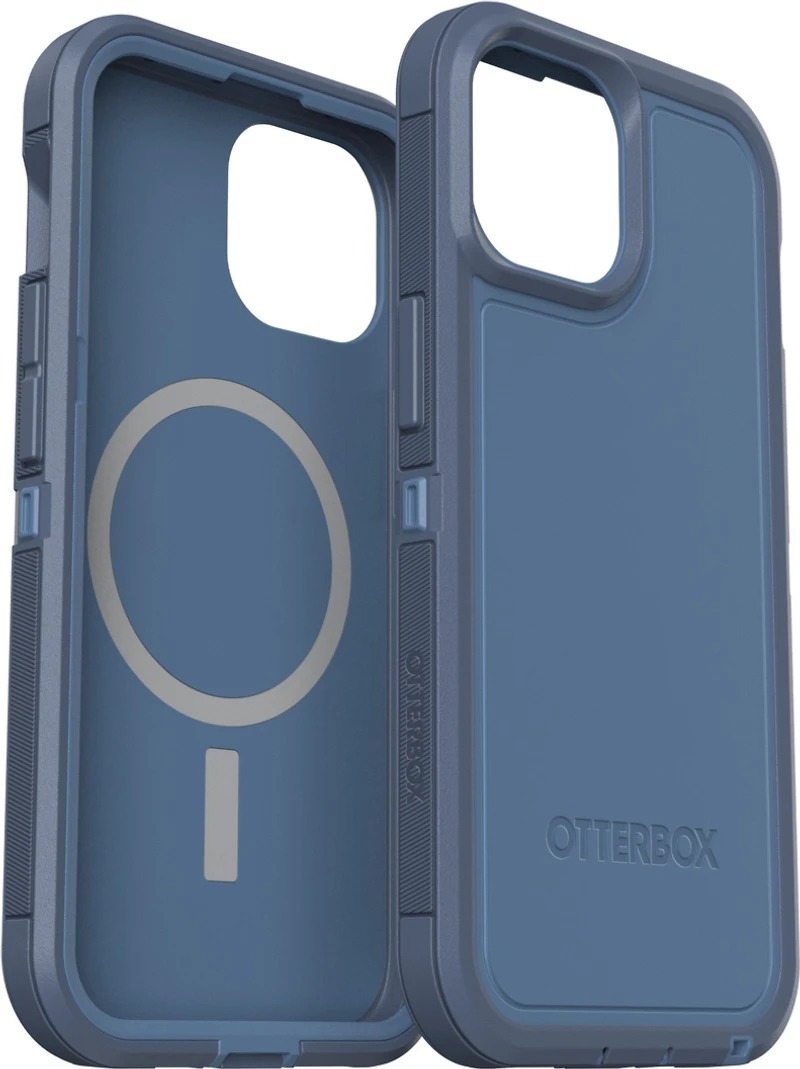 iPhone 15/14/13 Otterbox Defender XT w/ MagSafe Series Case - Blue (Baby Blue Jeans)