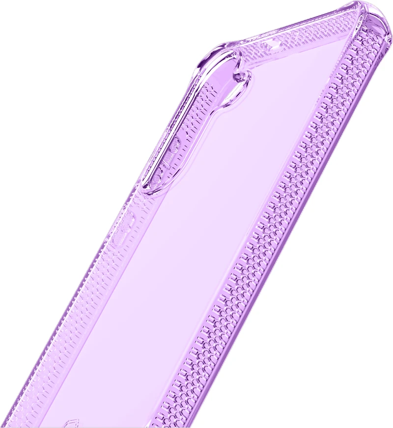 ITSKINS SGZPSPECMLIPP Étui Spectrum_R Clear Violet Clair pour Samsung Galaxy S25+
