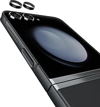 Samsung Galaxy Z Flip6 Pelican Aluminum Ring Lens Protector - Black