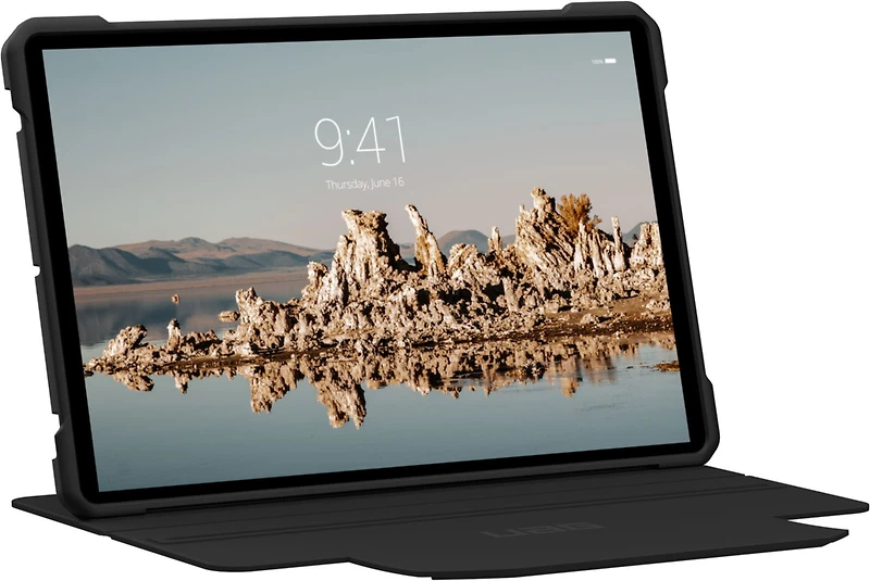 Samsung Galaxy Tab S10 Plus 12.4 UAG Metropolis SE Folio Case - Black