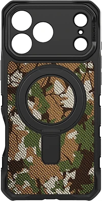 ITSKINS - Supreme_R Stand Nylon MagSafe Case for Apple iPhone 17 Pro - Camouflage Green