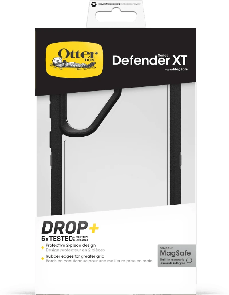 Otterbox - Defender Xt Clear Case For Samsung Galaxy S24 Ultra  - Dark Side