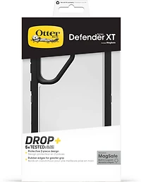 Otterbox - Defender Xt Clear Case For Samsung Galaxy S24 Ultra  - Dark Side