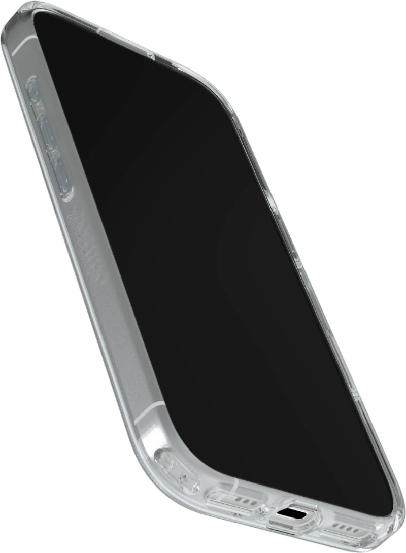 OtterBox 7798780 Étui Symmetry Clear MagSafe avec Contrôle de la Caméra Clear with Bleu Tint (Clear) pour iPhone 17