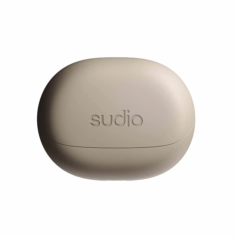 Sudio - Écouteurs sans fil E4 Pro avec réduction active du bruit (ANC) - Couleur Latte