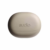 Sudio - Écouteurs sans fil E4 Pro avec réduction active du bruit (ANC) - Couleur Latte