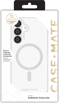 Case-Mate - Twinkle Case with Magnet for Samsung Galaxy S26 - Twilight Silver