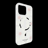 iPhone 15 Pro Max Kate Spade Protective Hardshell MagSafe Case - Hollyhock