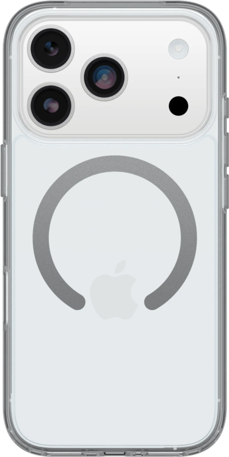 OtterBox 7798830 Étui Symmetry Clear MagSafe avec Contrôle de la Caméra Clear with Bleu Tint (Clear) pour iPhone 17 Pro