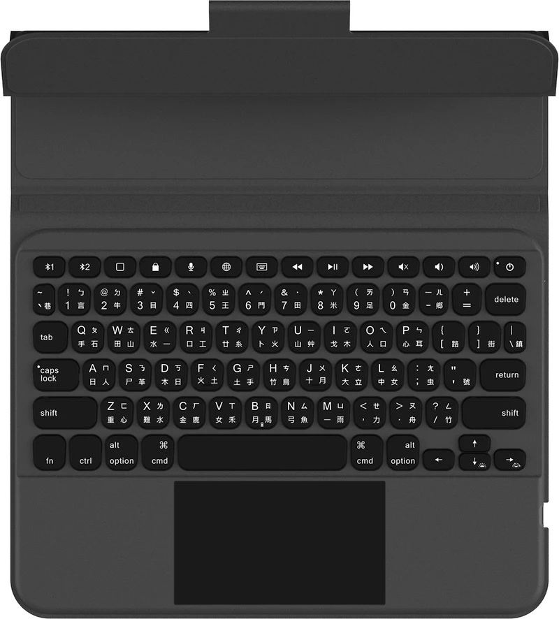 UAG - iPad 10.2" (2019-2021) (7th-9th Gen) Rugged Bluetooth Keyboard w/Trackpad Case - Black
