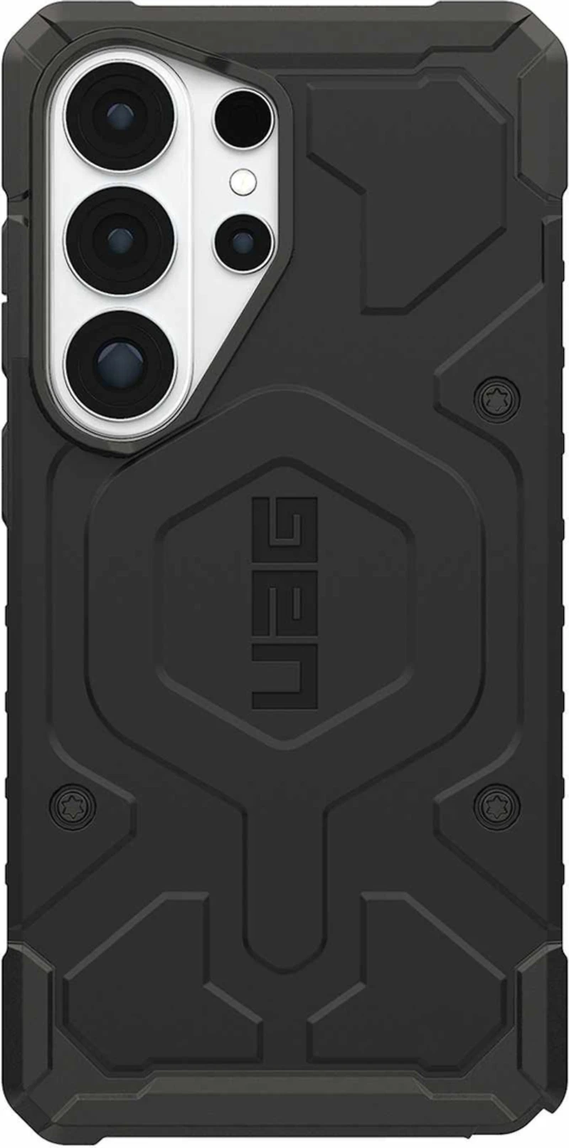 UAG - Étui de protection Pathfinder transparent avec aimants, couleur cendré/noir, pour Samsung Galaxy S26+