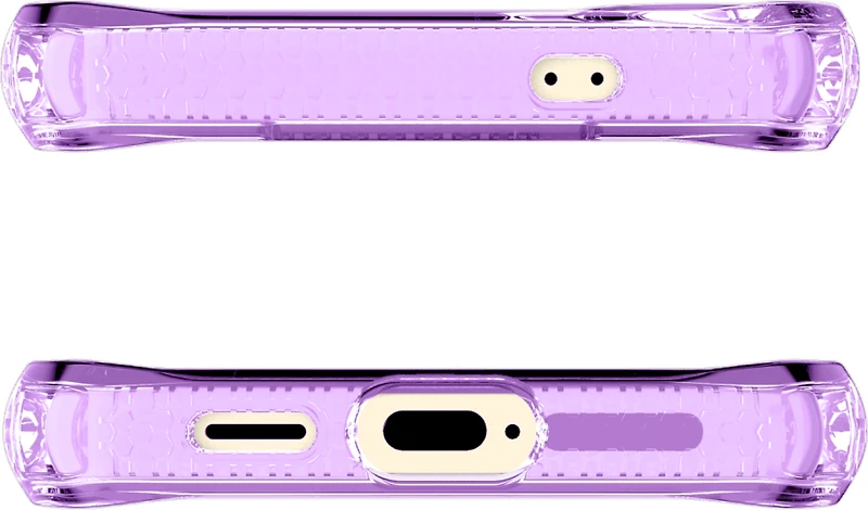 ITSKINS SGZPSPECMLIPP Étui Spectrum_R Clear Violet Clair pour Samsung Galaxy S25+