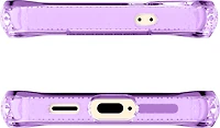 ITSKINS SGZPSPECMLIPP Étui Spectrum_R Clear Violet Clair pour Samsung Galaxy S25+