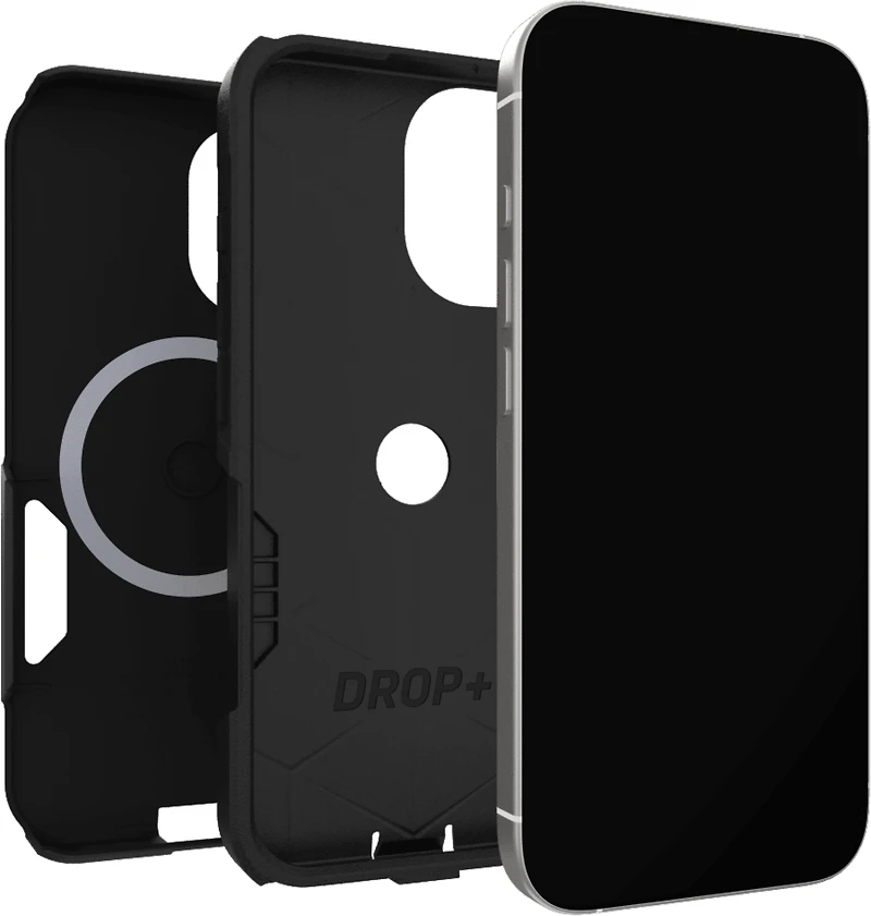 OtterBox 7798294 Étui Commuter MagSafe avec Contrôle de la Caméra Noir pour iPhone 17