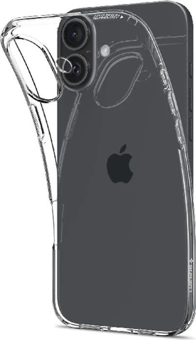 Spigen Crystal Flex for iPhone 16 - Crystal Clear