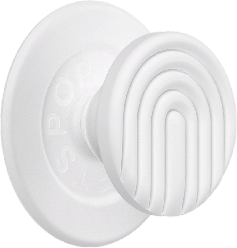 PopSockets 808970 PopGrip MagSafe Rond Anneau Adaptateur Curves Coconut Creme