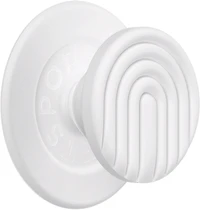 PopSockets 808970 PopGrip MagSafe Rond Anneau Adaptateur Curves Coconut Creme