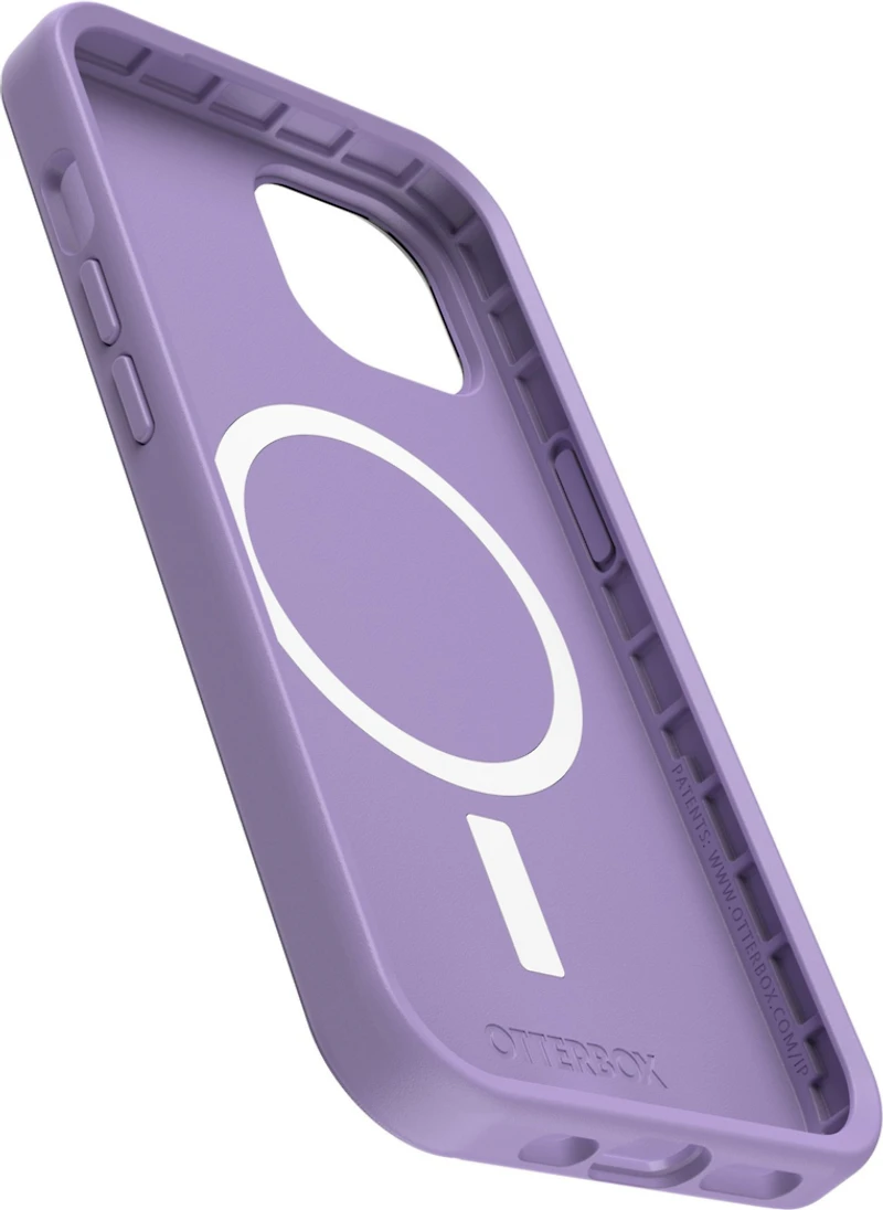 OtterBox - iPhone 14/13 Otterbox Symmetry+ w/ MagSafe Series Case - Purple (You Liliac It)