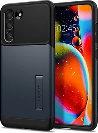 Spigen - Galaxy S21 FE Slim Armor Case - Metal Slate