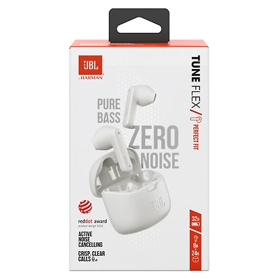 JBL Tune Flex - Blanc