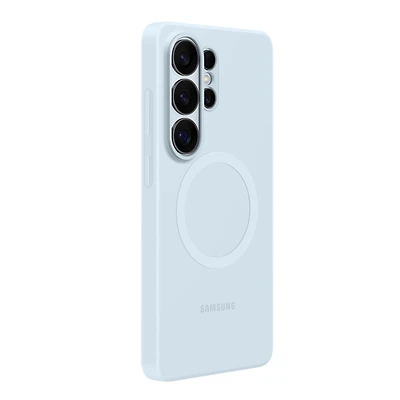 Samsung Galaxy S26 Ultra OEM Silicone Magnet Case - Light Blue