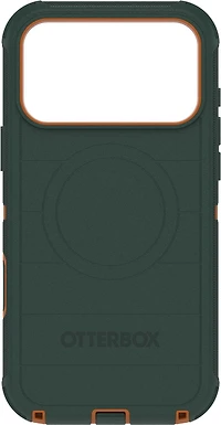 OtterBox - Defender Pro MagSafe Case w/Camera Control Coopersmith (Green) for iPhone 17 Pro Max