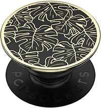 Popsockets - PopGrip - Enamel Monstera Black