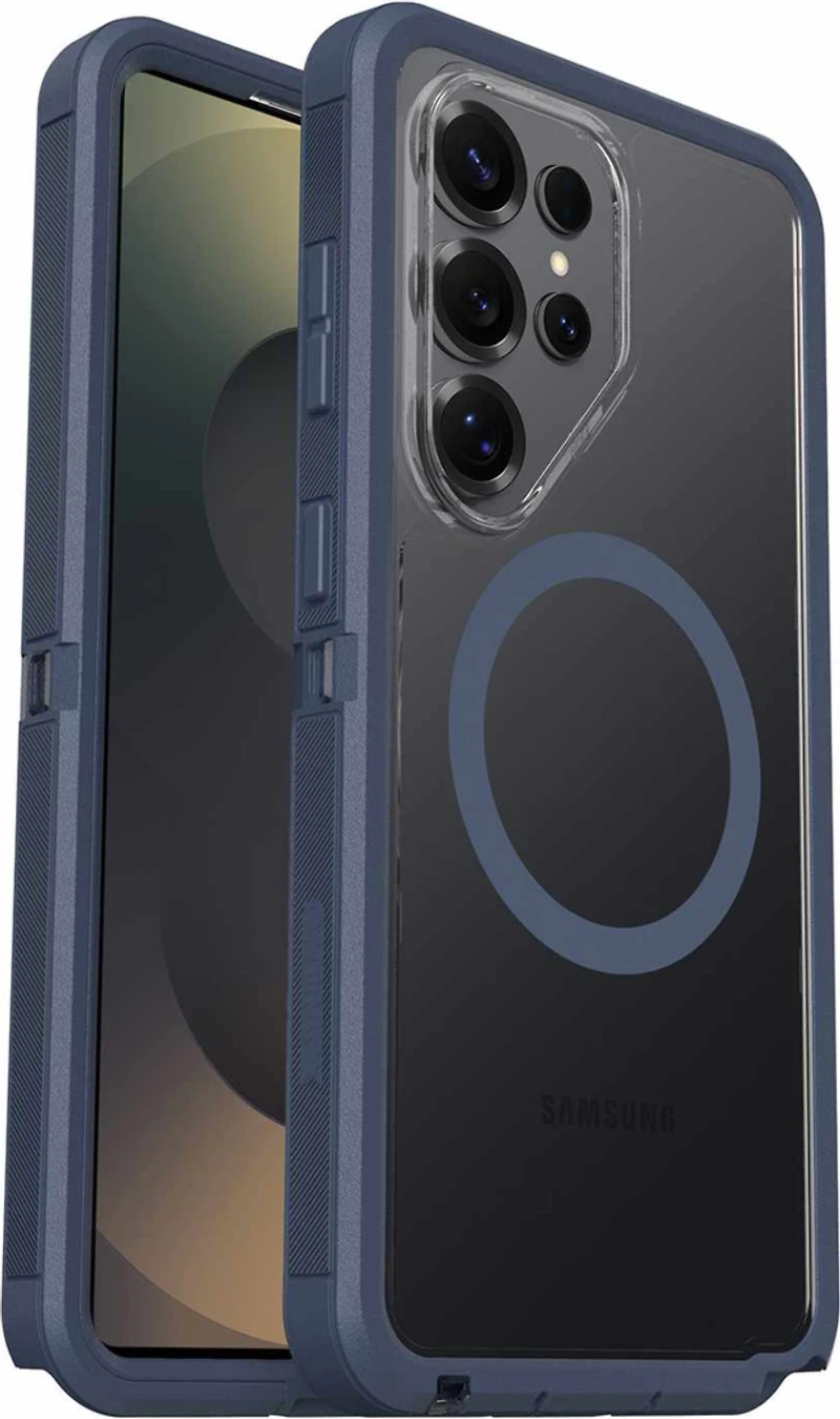 OtterBox 7799893 Étui Defender Pro XT Clear avec Magnets Baby Bleu Clear pour Samsung Galaxy S26 Ultra