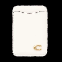 Universal Coach Magnetic Cardholder - Chalk