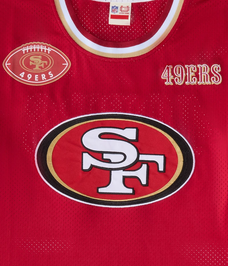 San Francisco 49ers Football Mesh Top
