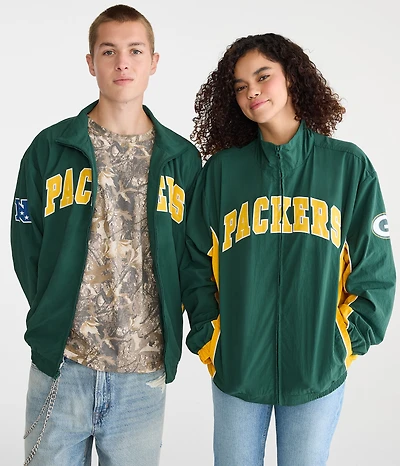 Green Bay Packers Full-Zip Track Jacket